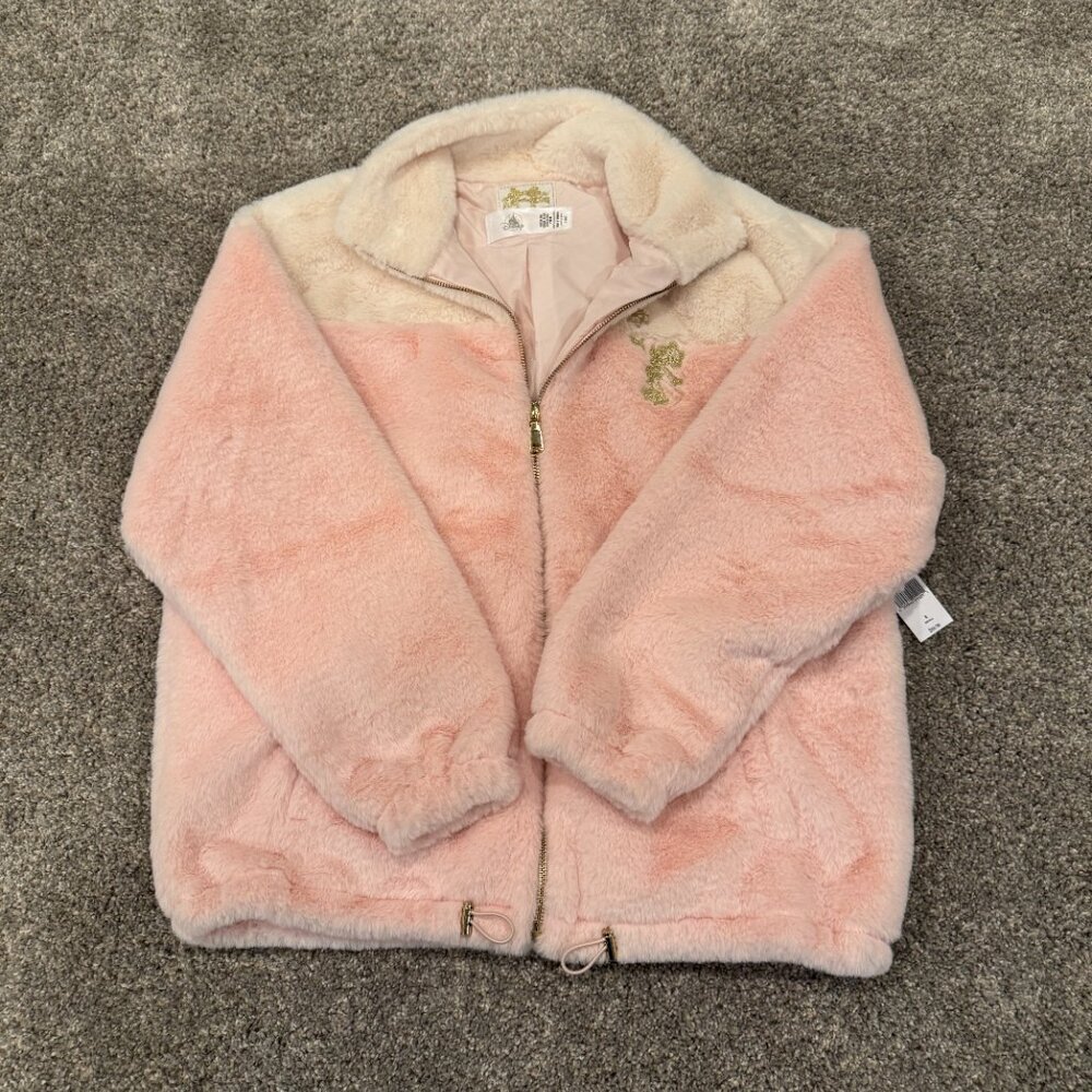 New Disney Mickey Mouse Soft Fleece Jacket NWT Women's Small